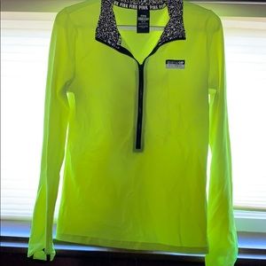 PINK active quarter-zip